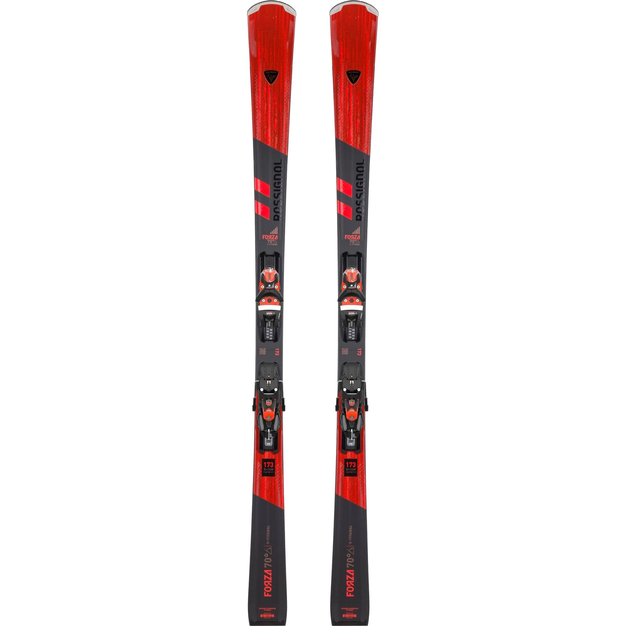 Rossignol Forza 70° V-Ti Ski + SPX 14 K GW Binding 2025