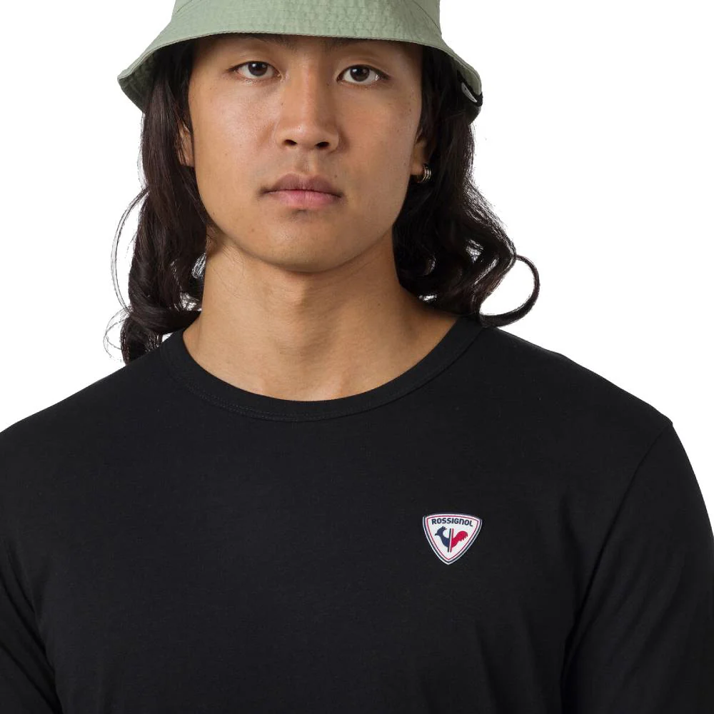Rossignol Logo Plain Mens Tee 2024 - Image 4