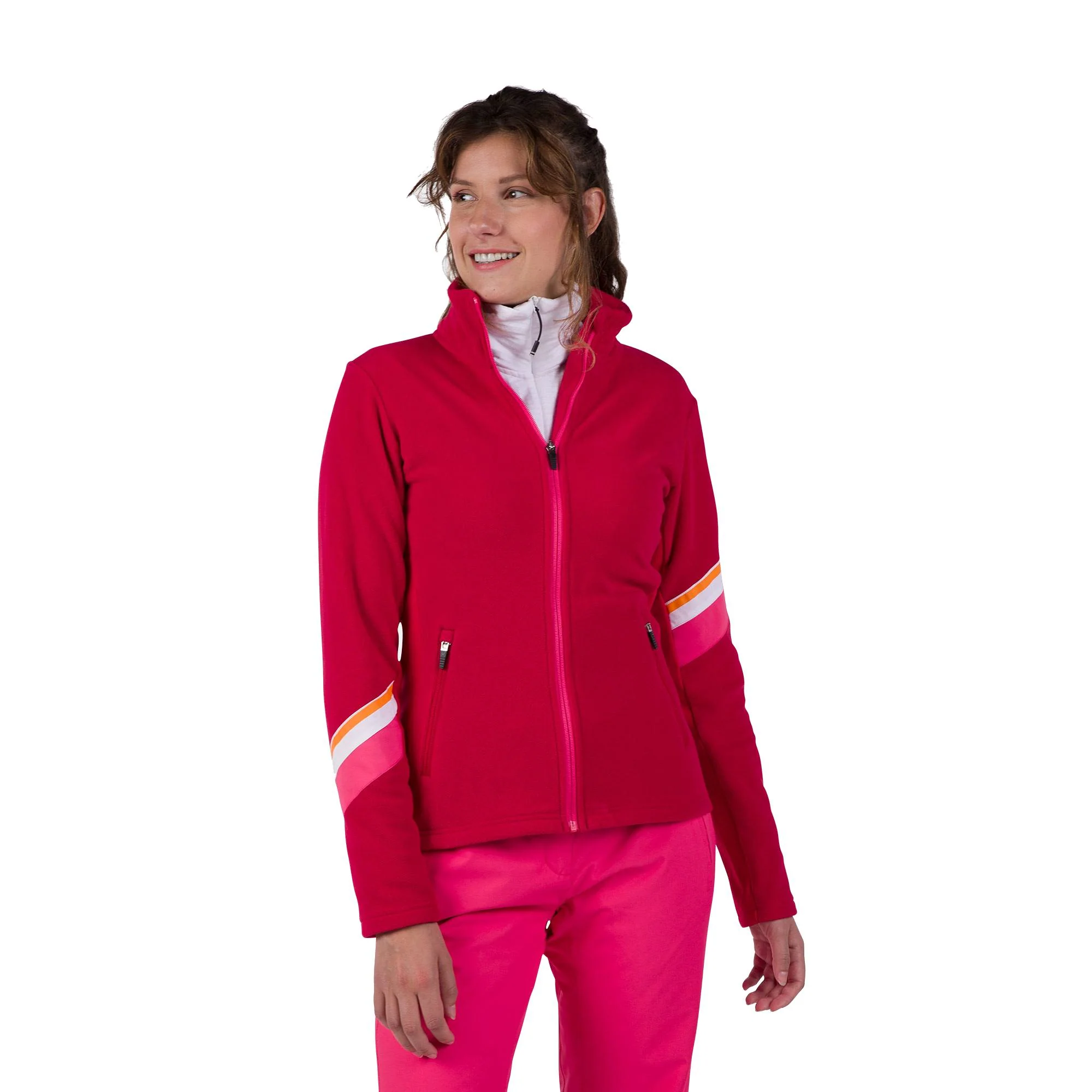 Rossignol Strawpile Womens Full Zip Fleece 2025 - Image 5