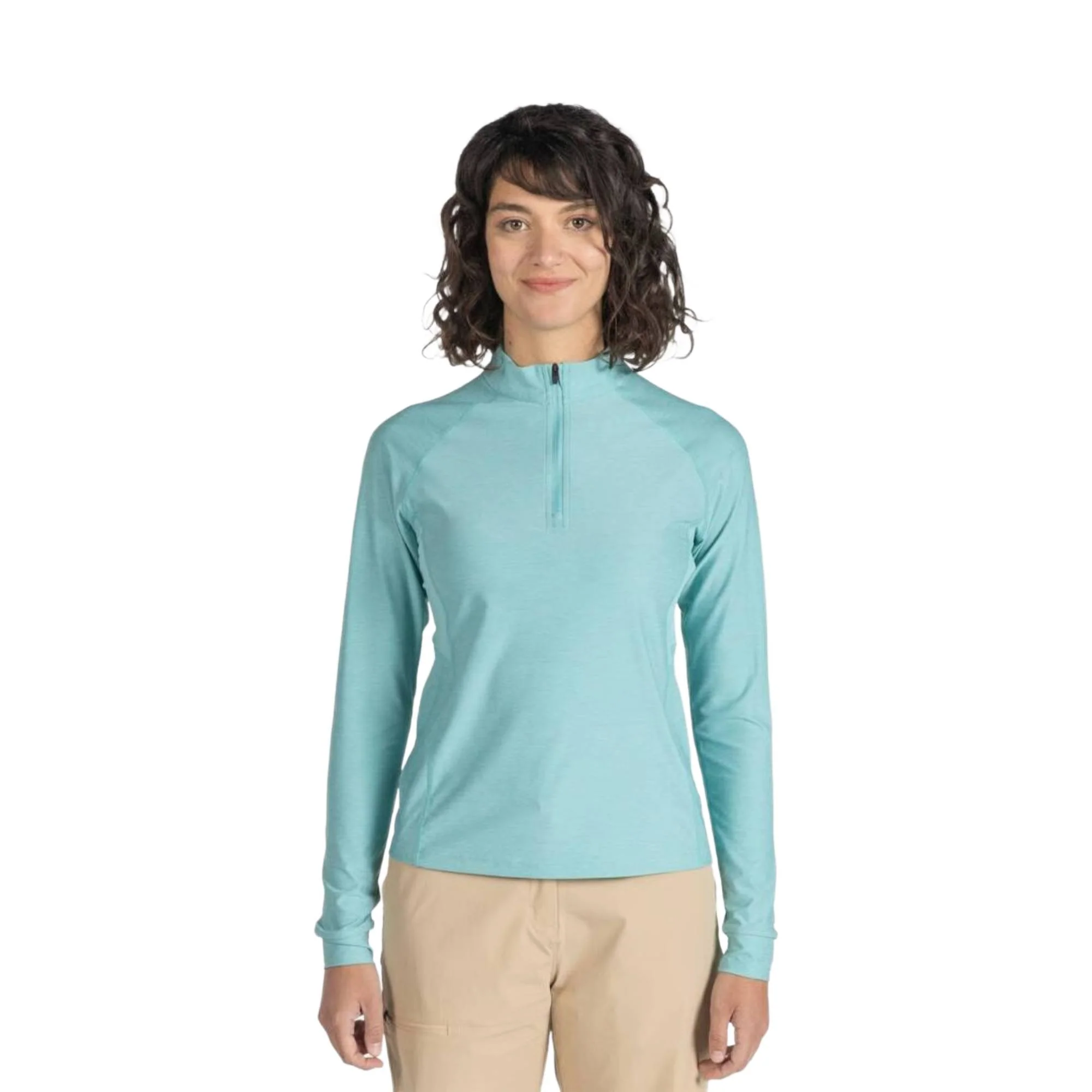 Rossignol Westweg Half Zip LS Womens Tee 2025