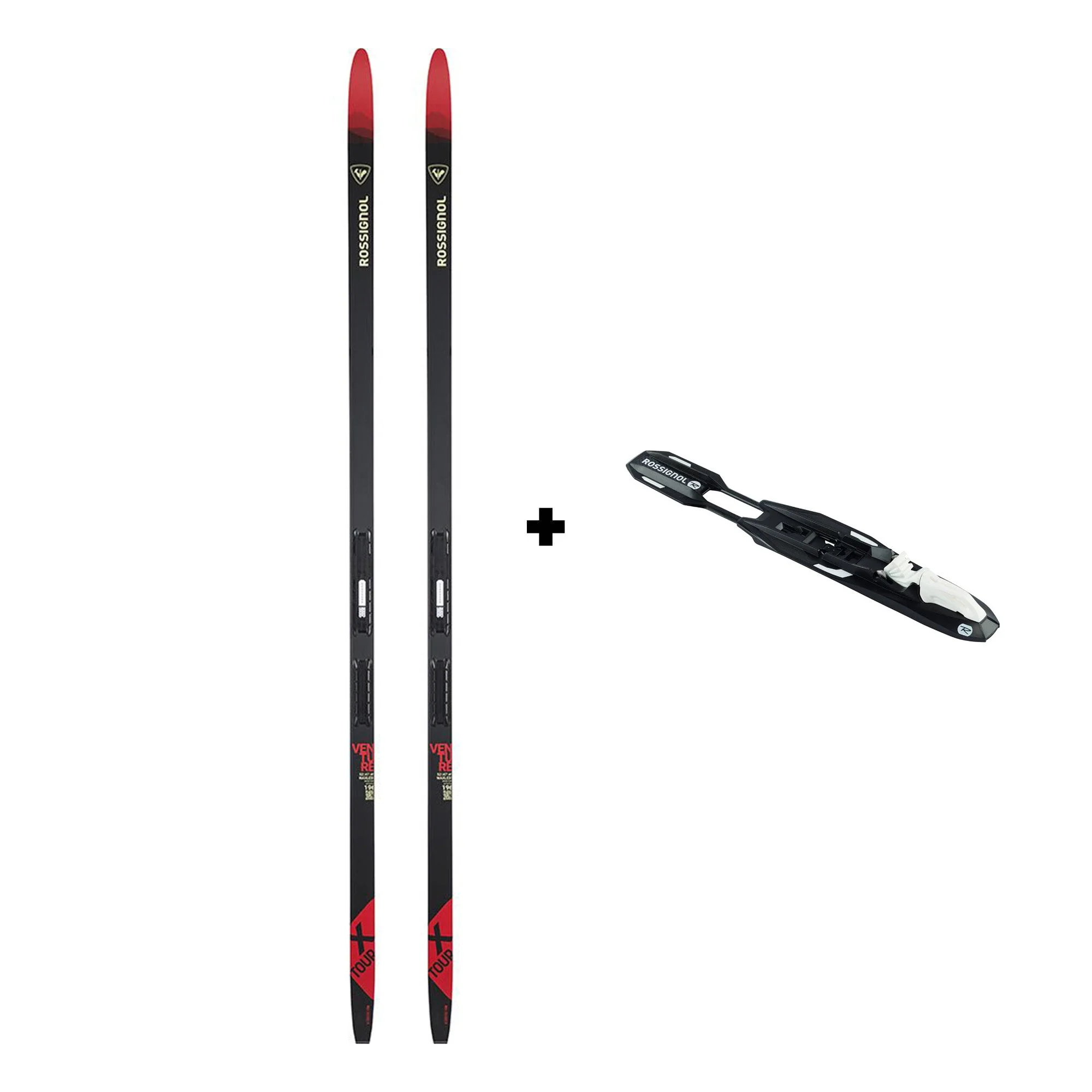 Rossignol X-Tour Venture AR Nordic Ski and Control Step In IFP Nordic Bindings