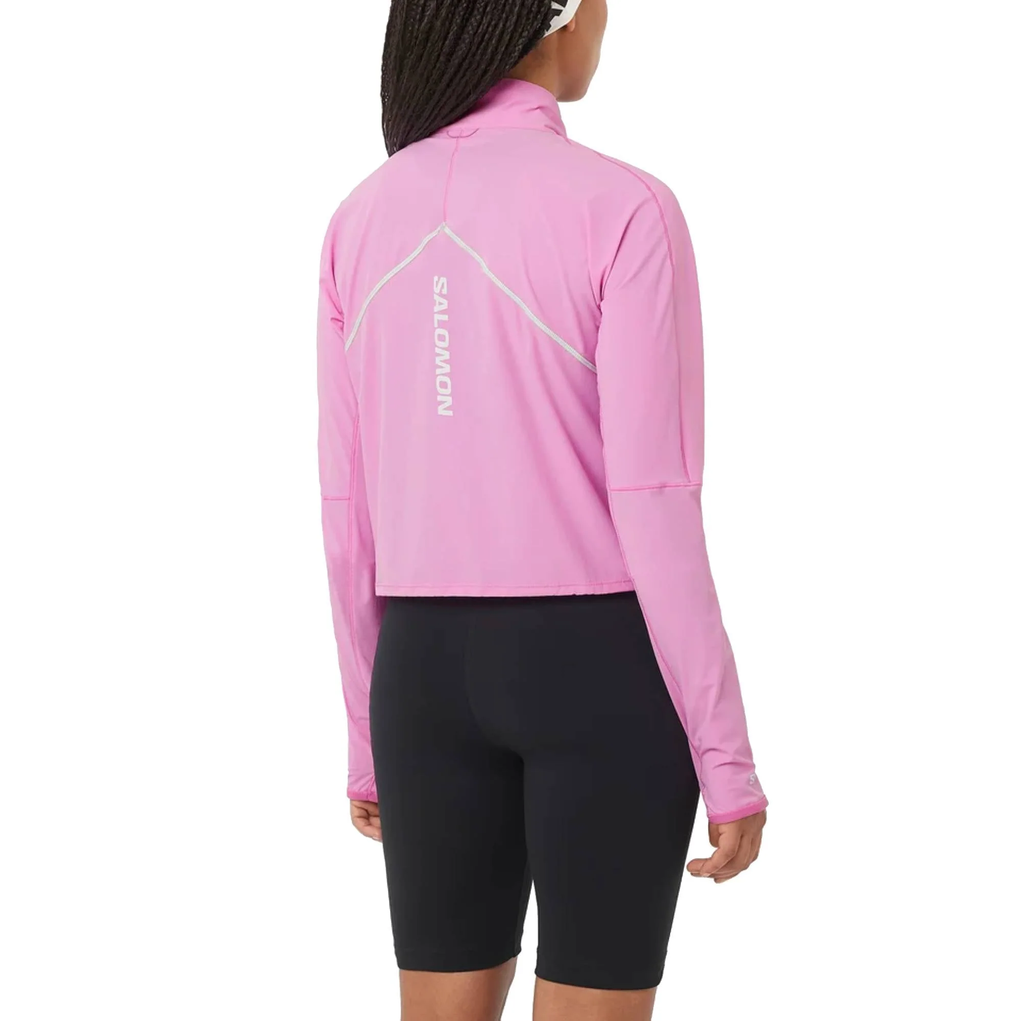 Salomon Sense Aero Zip Neck Womens Shirt - Image 2
