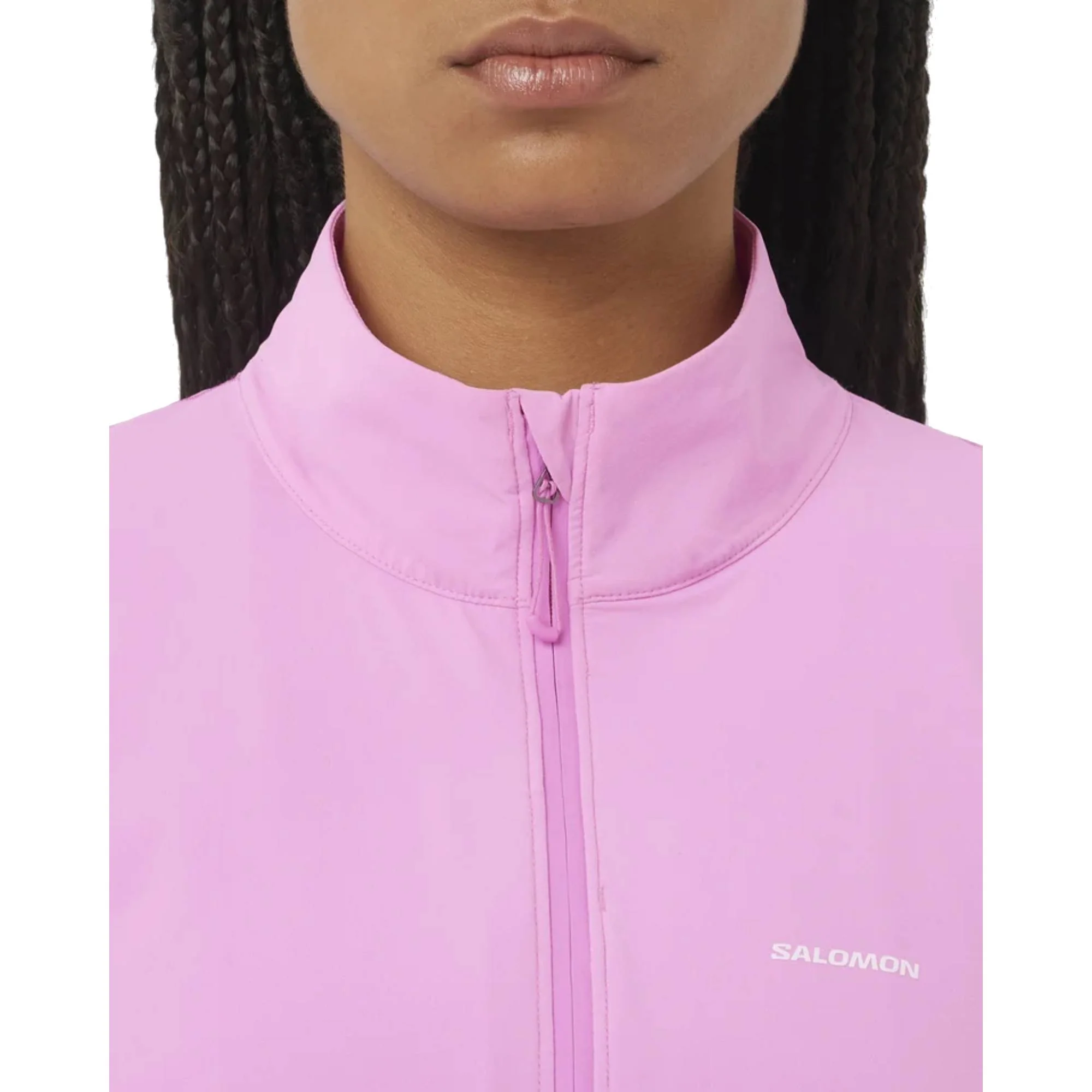 Salomon Sense Aero Zip Neck Womens Shirt - Image 3