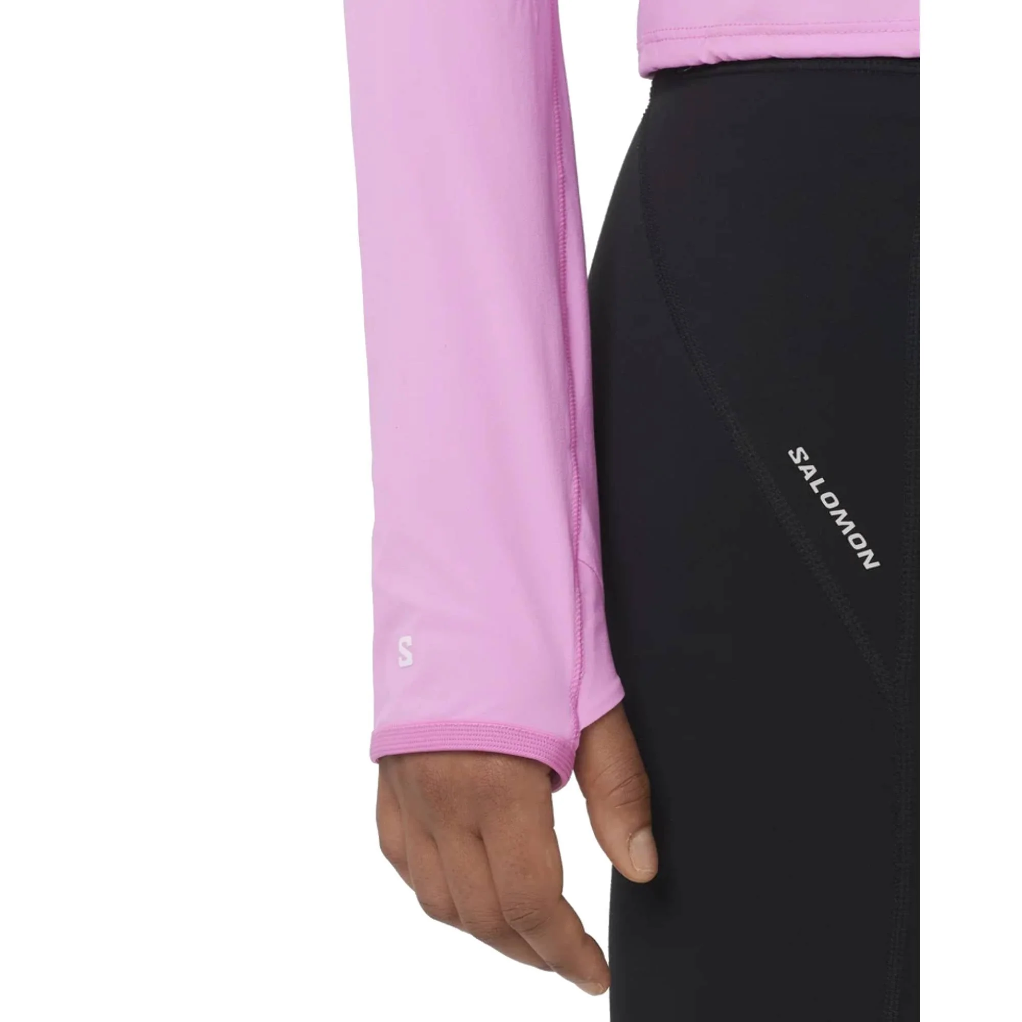 Salomon Sense Aero Zip Neck Womens Shirt - Image 4