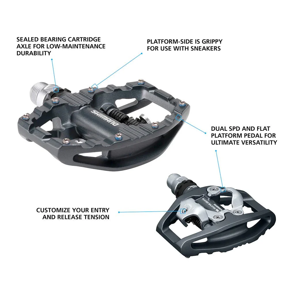 Shimano  PD-EH500, SPD Pedal, Light Action , w cleats - Image 2