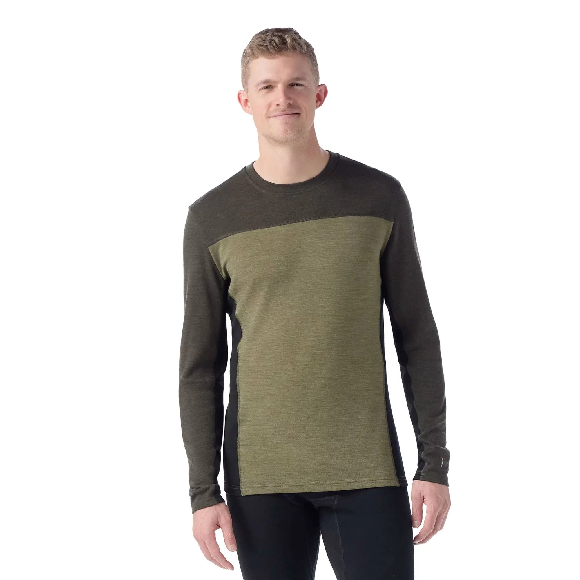 Smartwool Classic Merino Mens Colourblock Crew - Image 3