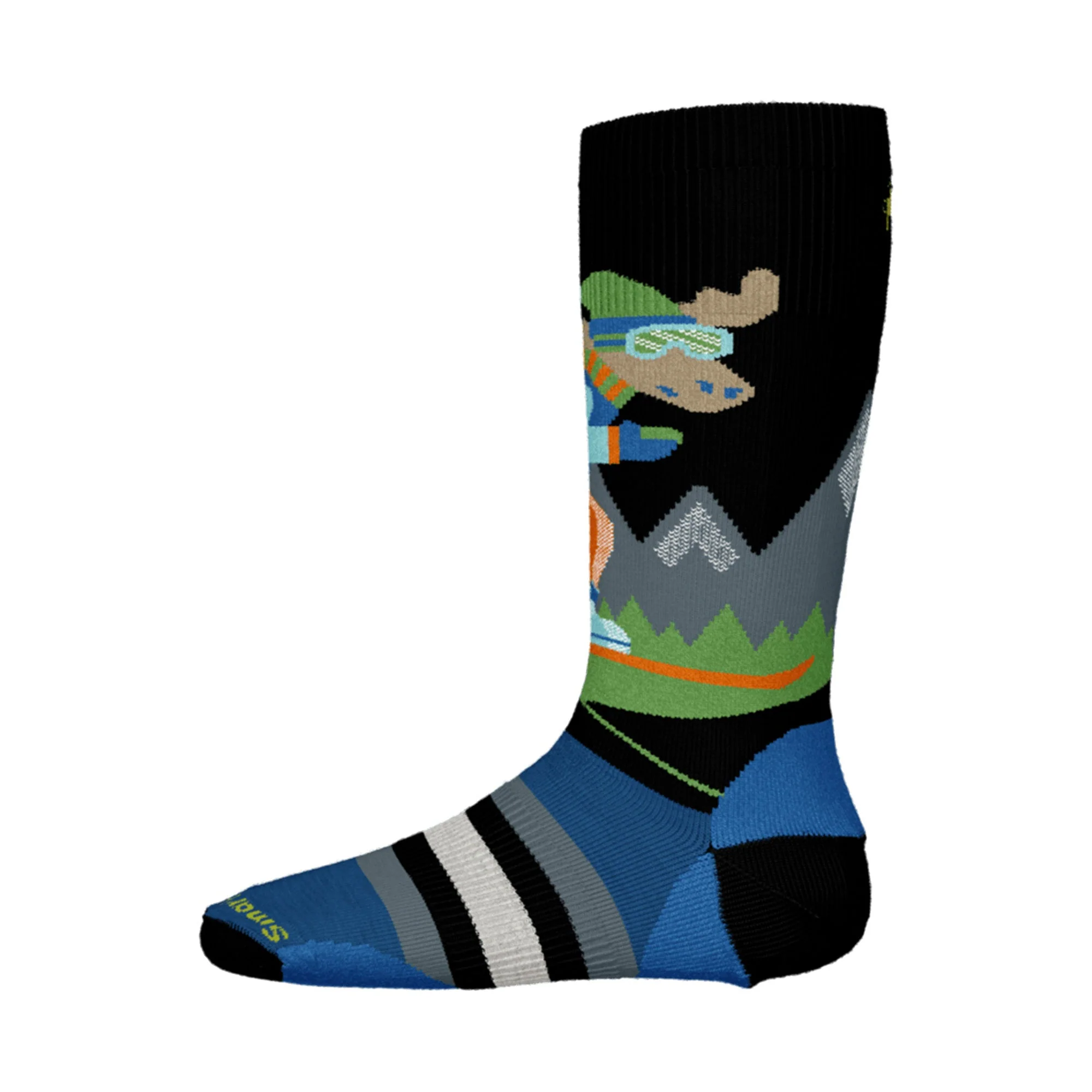 Smartwool Full Cushion Mountain Moose Kids OTC Sock - Image 2