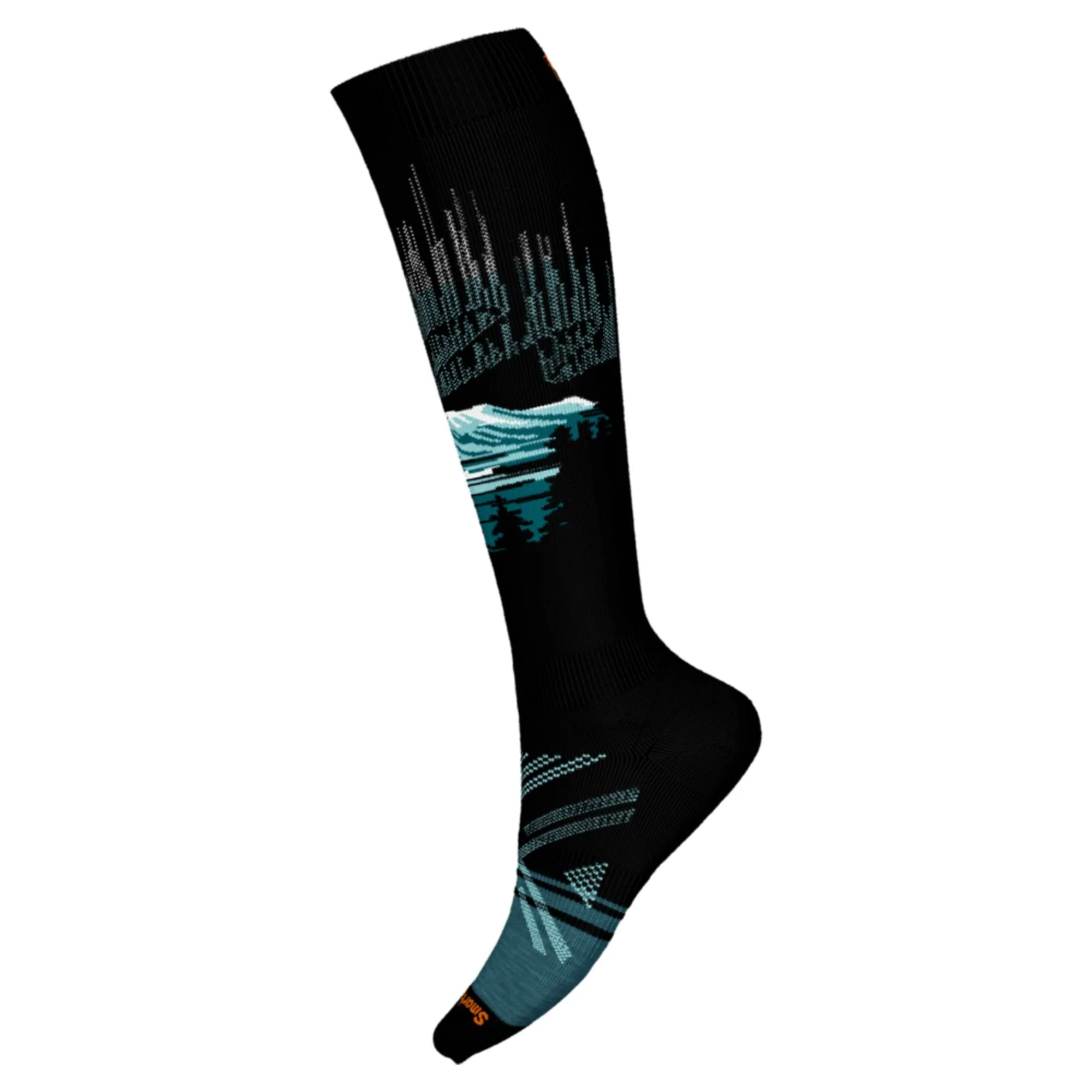 Smartwool Ski Full Cushion Alpine Auroras OTC Womens Sock