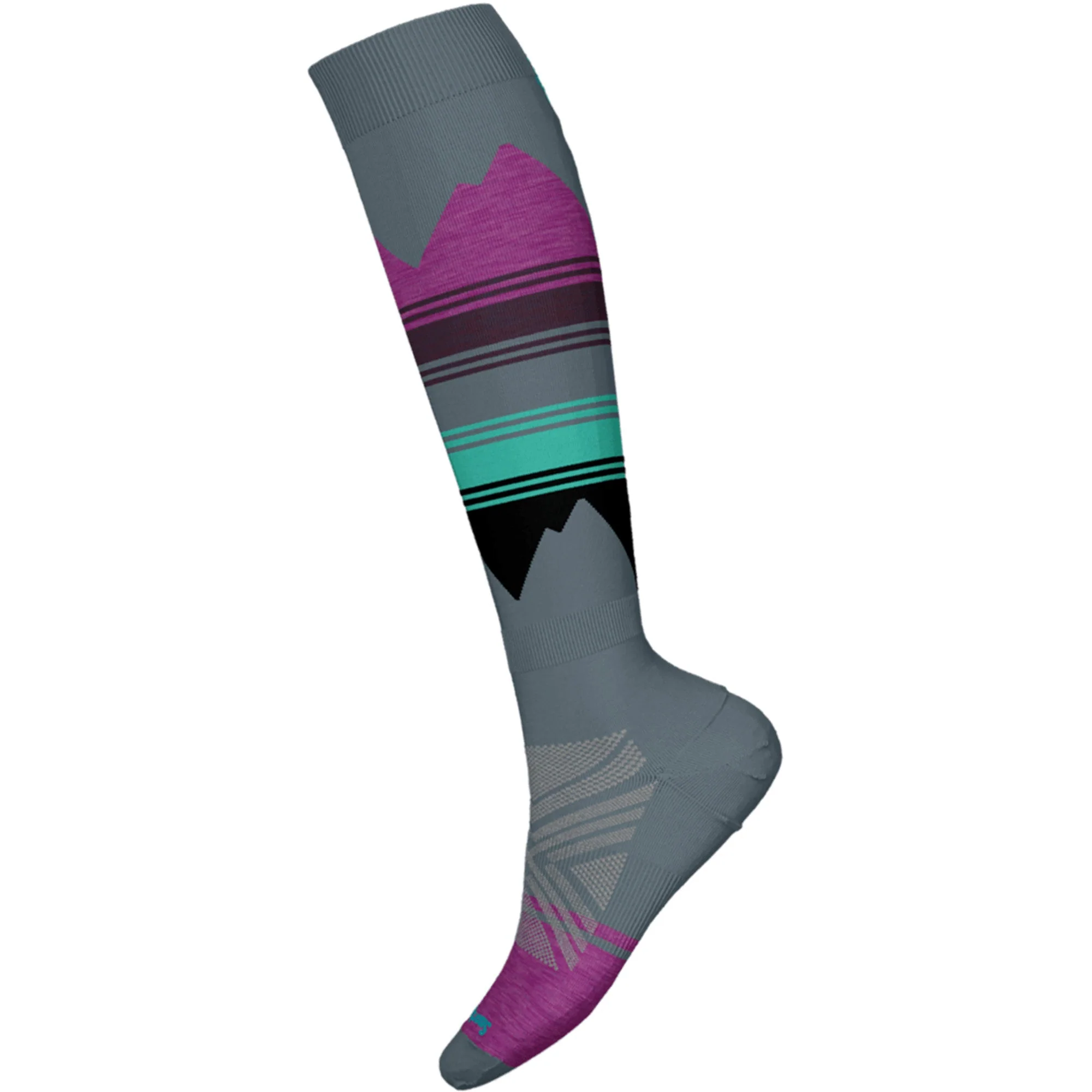 Smartwool Ski Targeted Cushion Pattern Womens OTC Sock - Image 2