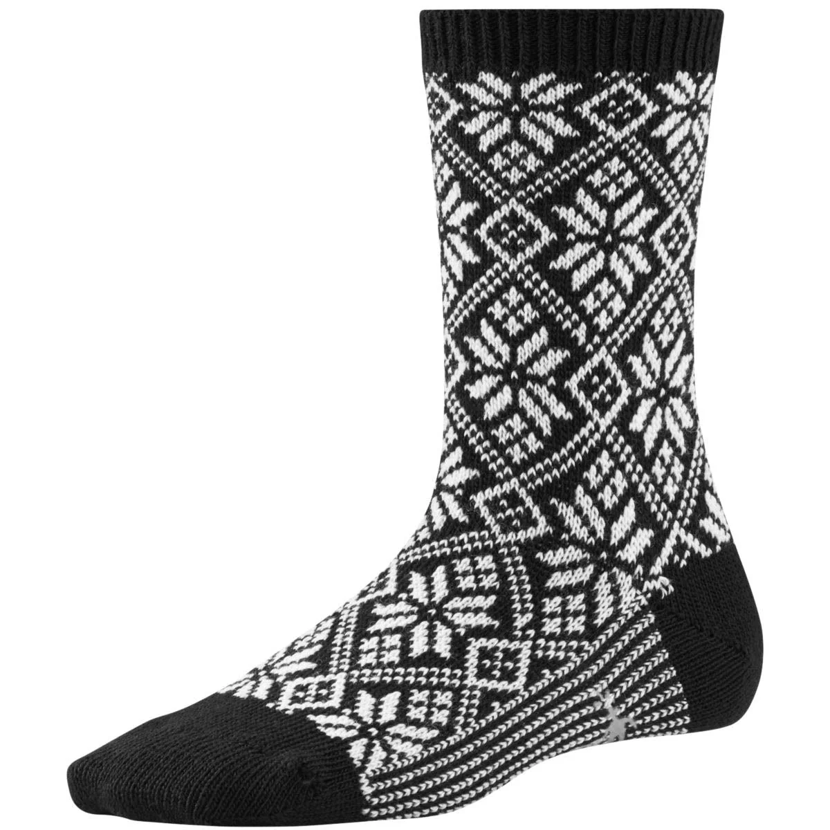 Smartwool Traditional Snowflake Ladies Crew Sock 2019 - Image 3
