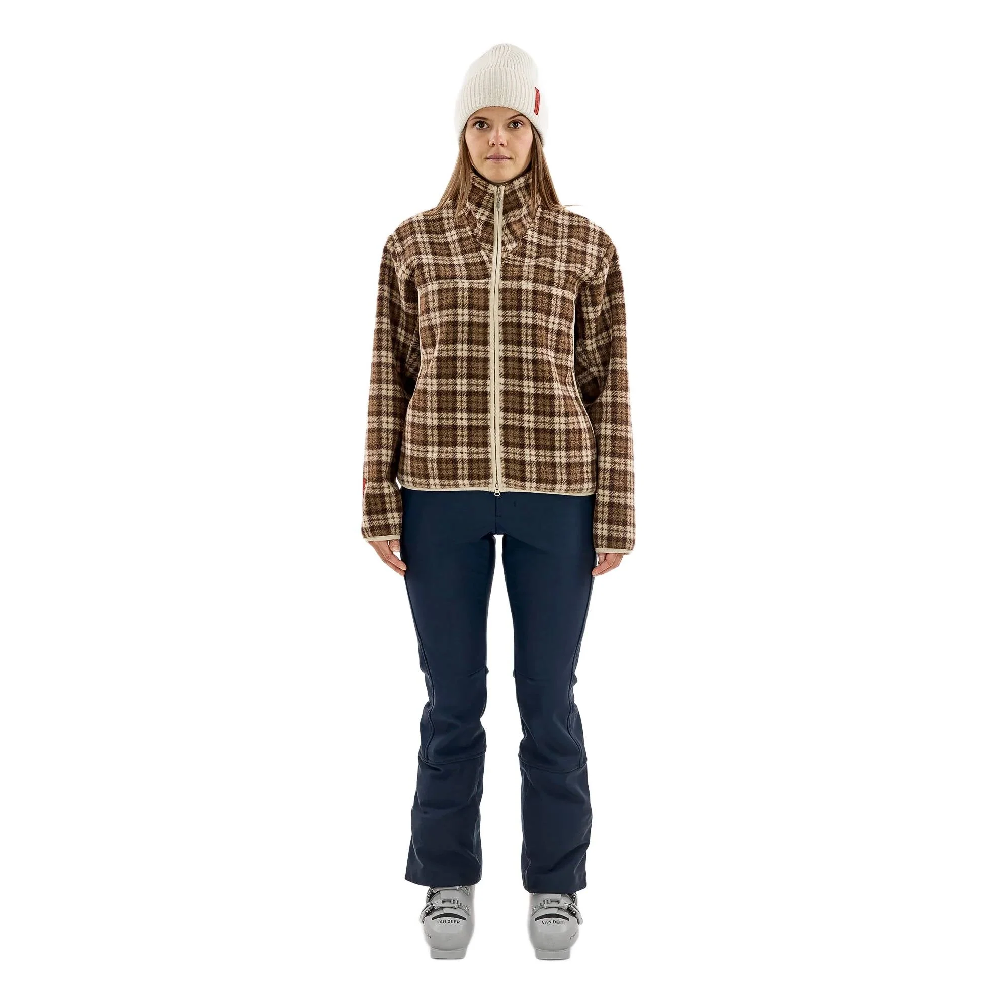 The Mountain Studio Soft Wool Pile Womens Jacket 2026