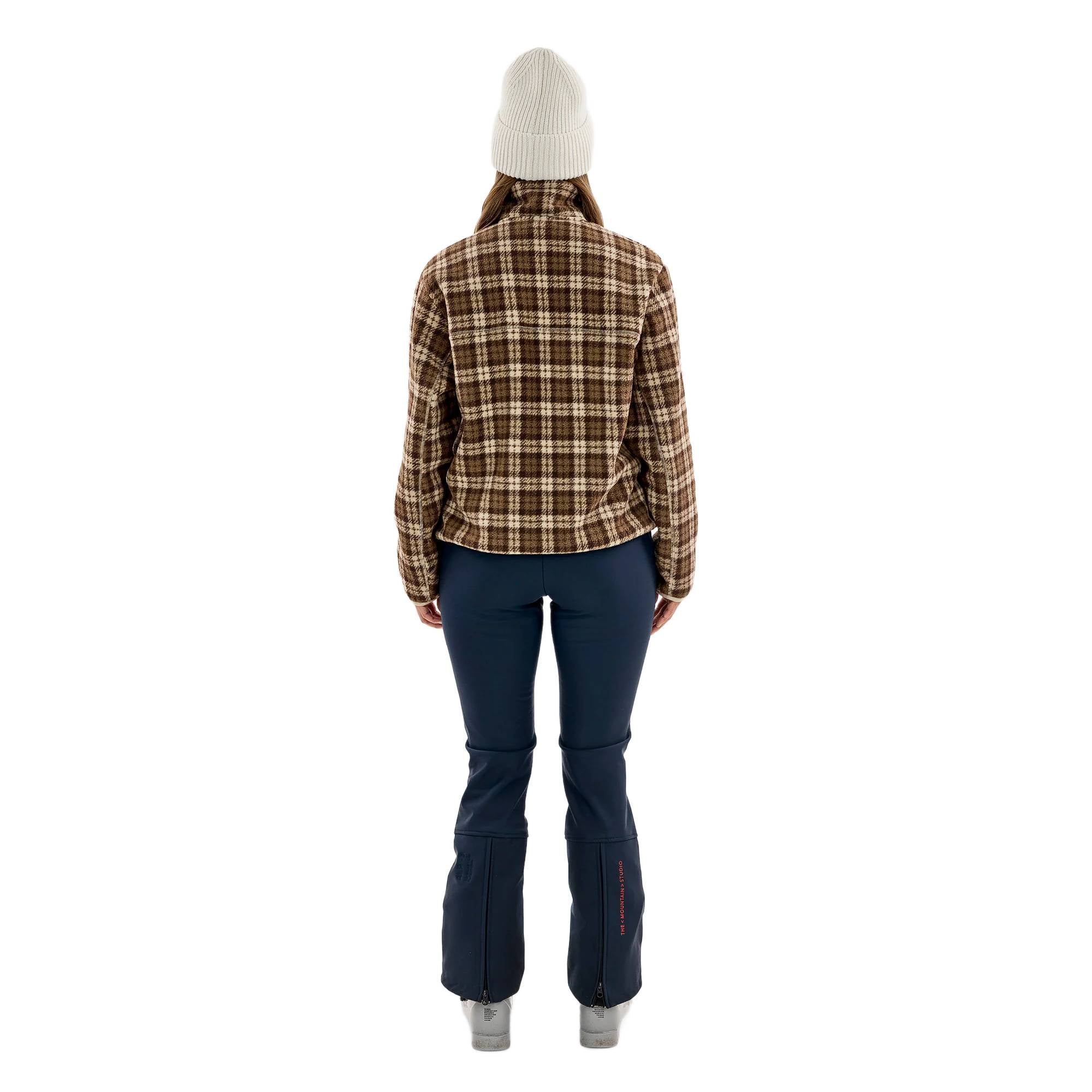 The Mountain Studio Soft Wool Pile Womens Jacket 2026 - Image 4