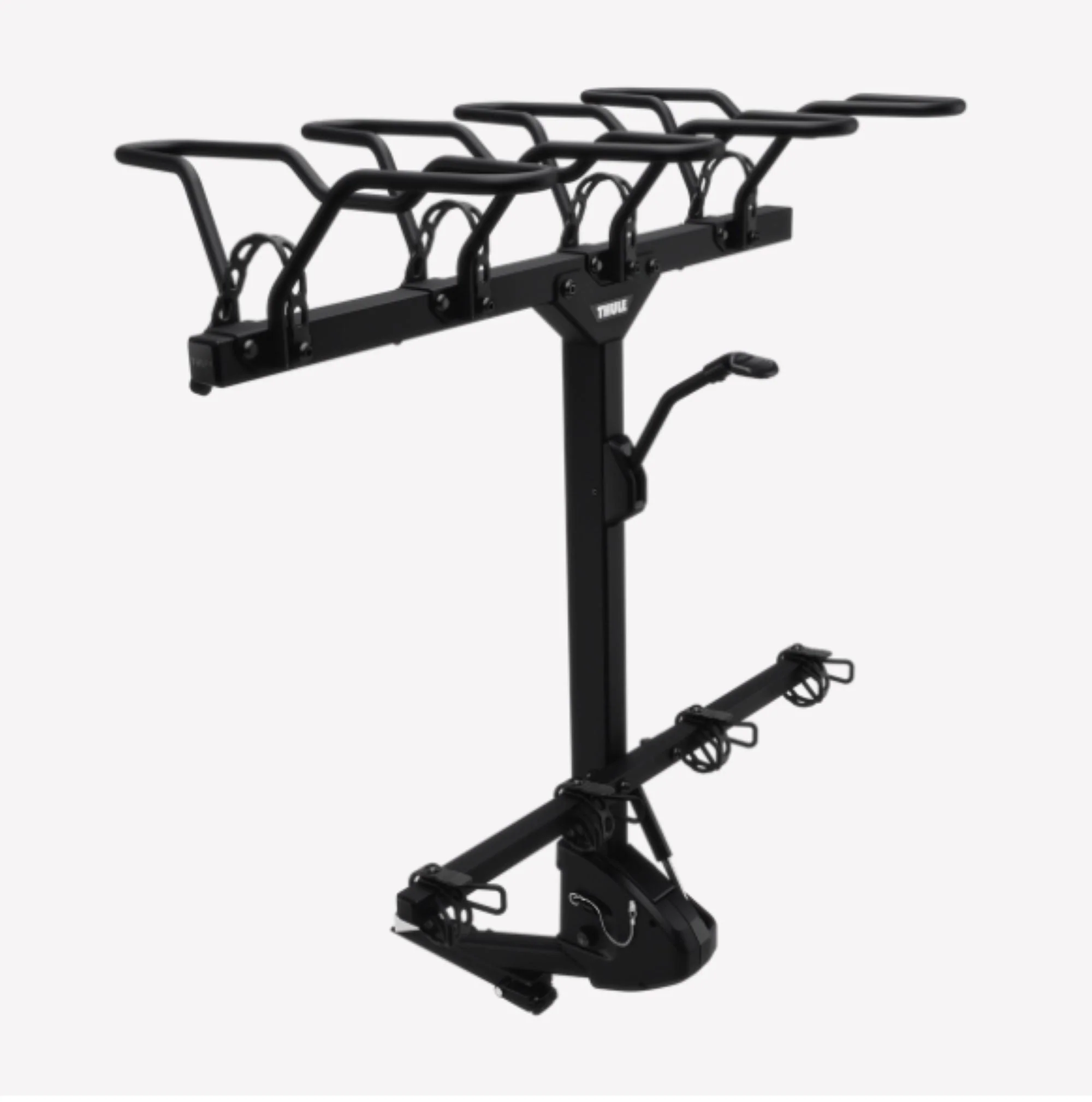 Thule ReVert 4 Bike Vertical Hitch Rack Black