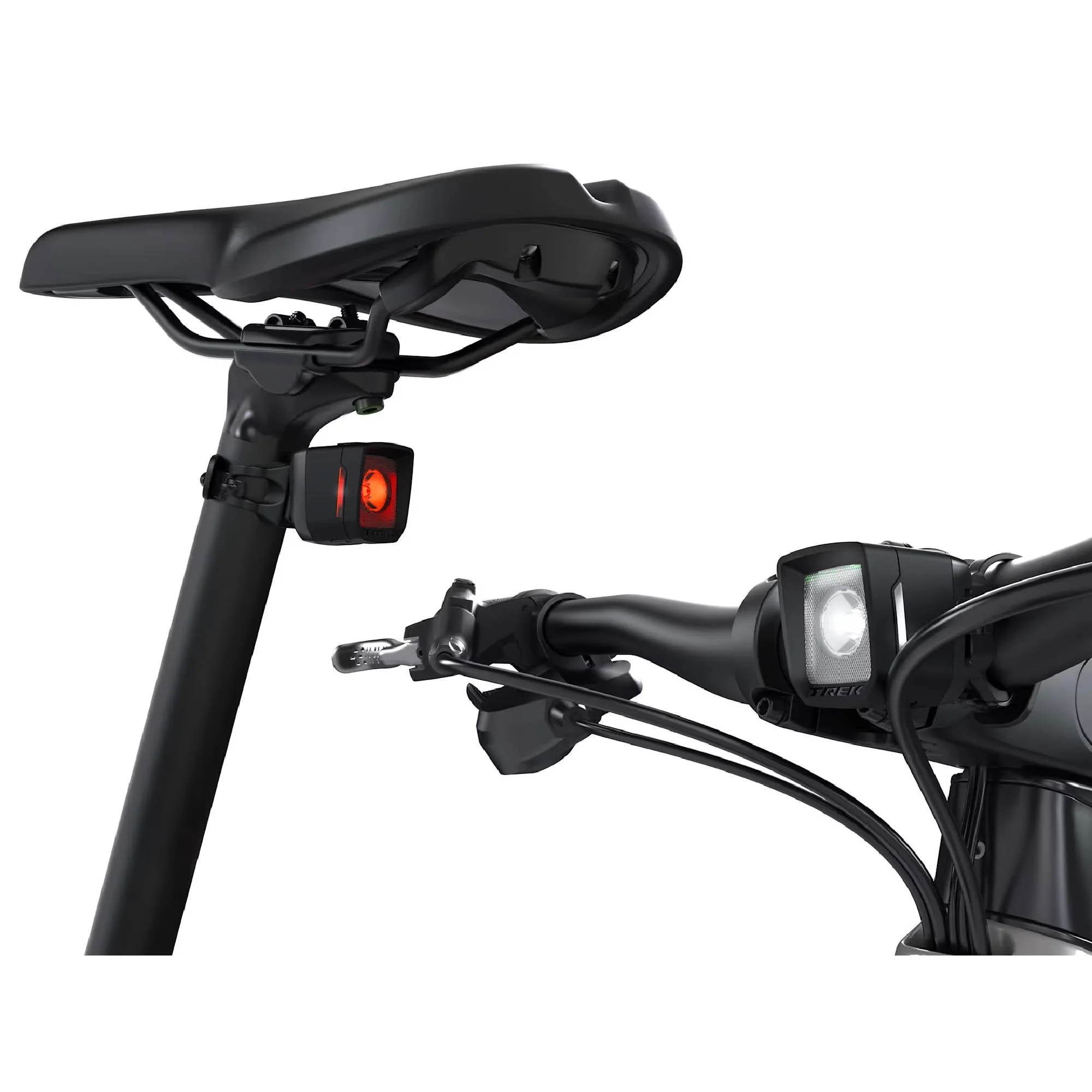 Trek Ion 100 R Flare R City Bike Light Set - Image 3
