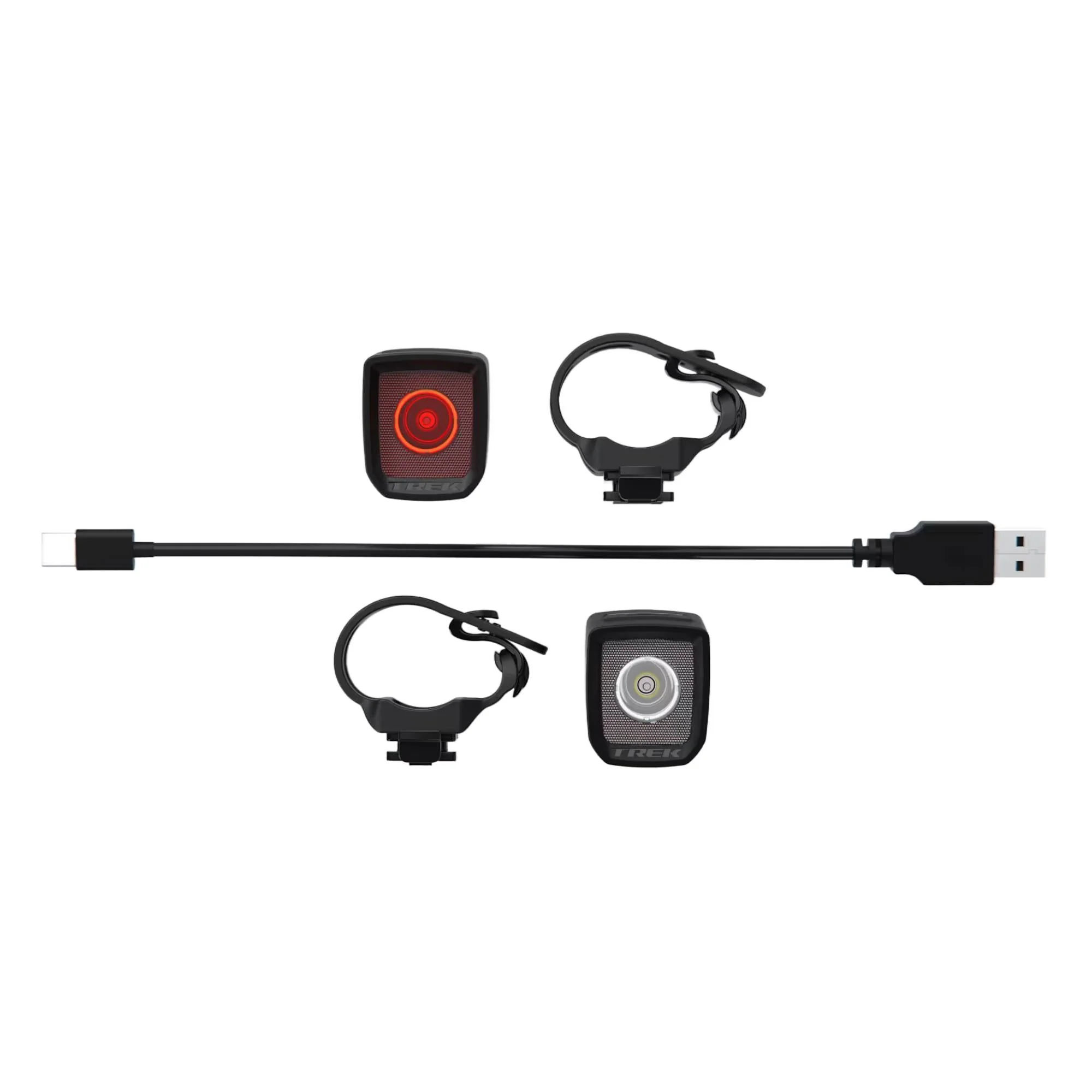 Trek Ion 100 R Flare R City Bike Light Set - Image 4