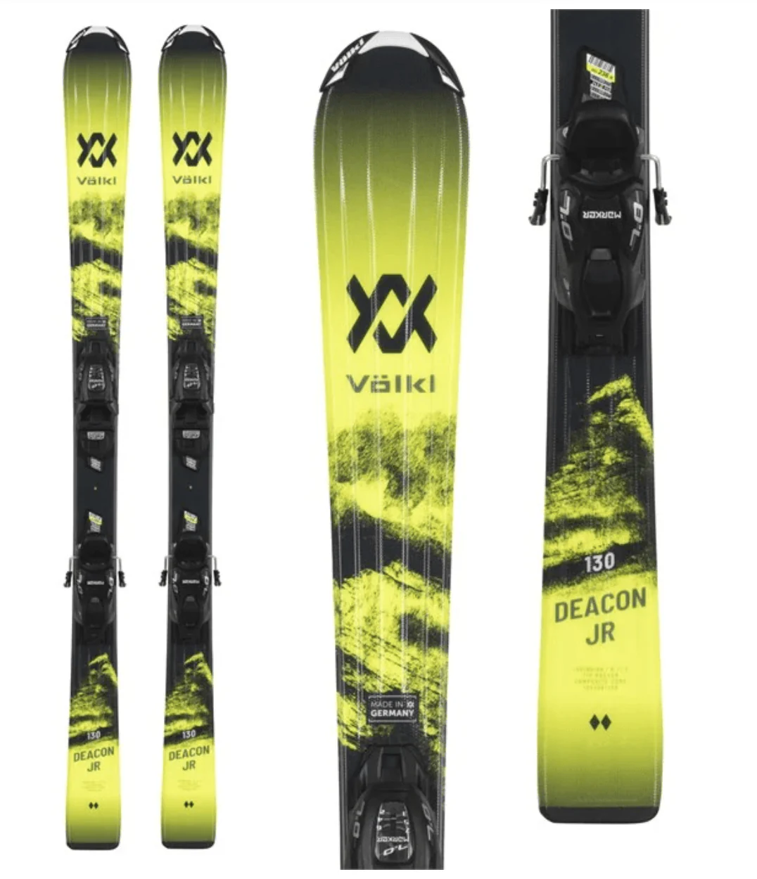 Volkl Deacon Junior Ski 80 - 120 + VMotion 4.5 Binding 2023 - Image 6