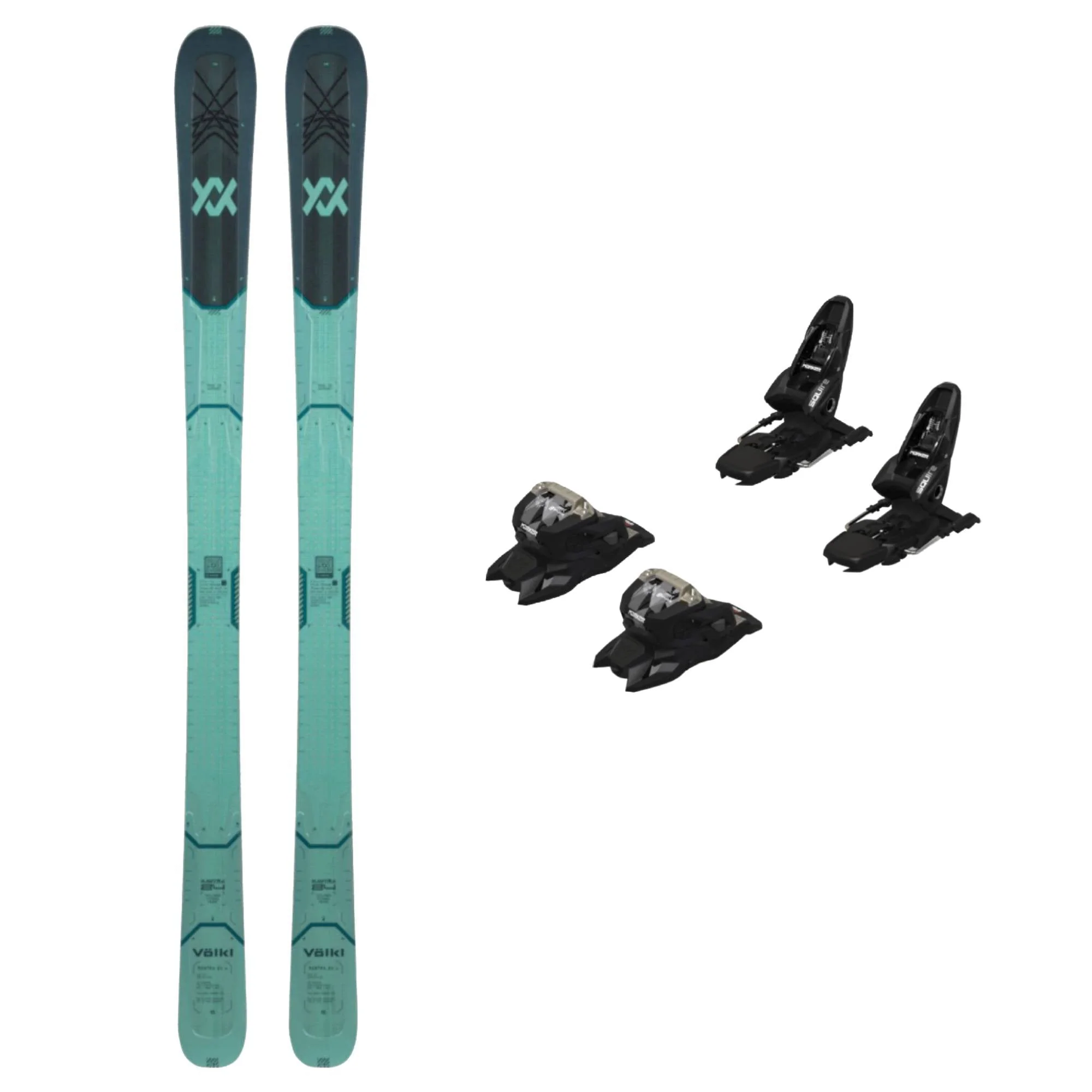 Volkl Mantra 84 Womens Ski + Squire 11 GW Bindings 2026 Bundle