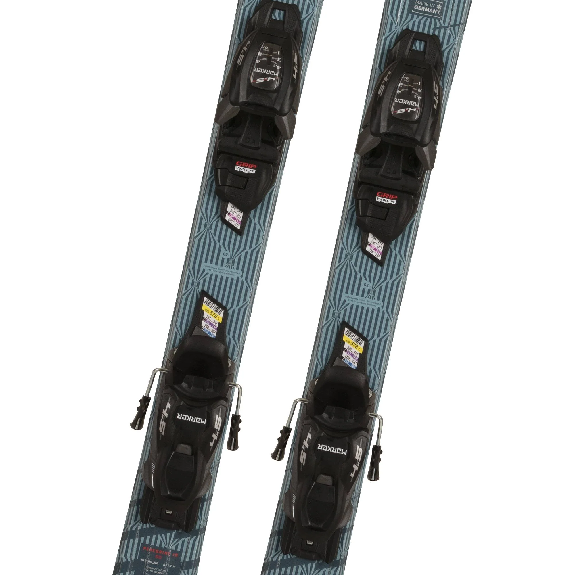 Volkl Peregrine Junior Ski 140-160 Ski + vMotion 7.0 Binding 2025 - Image 4