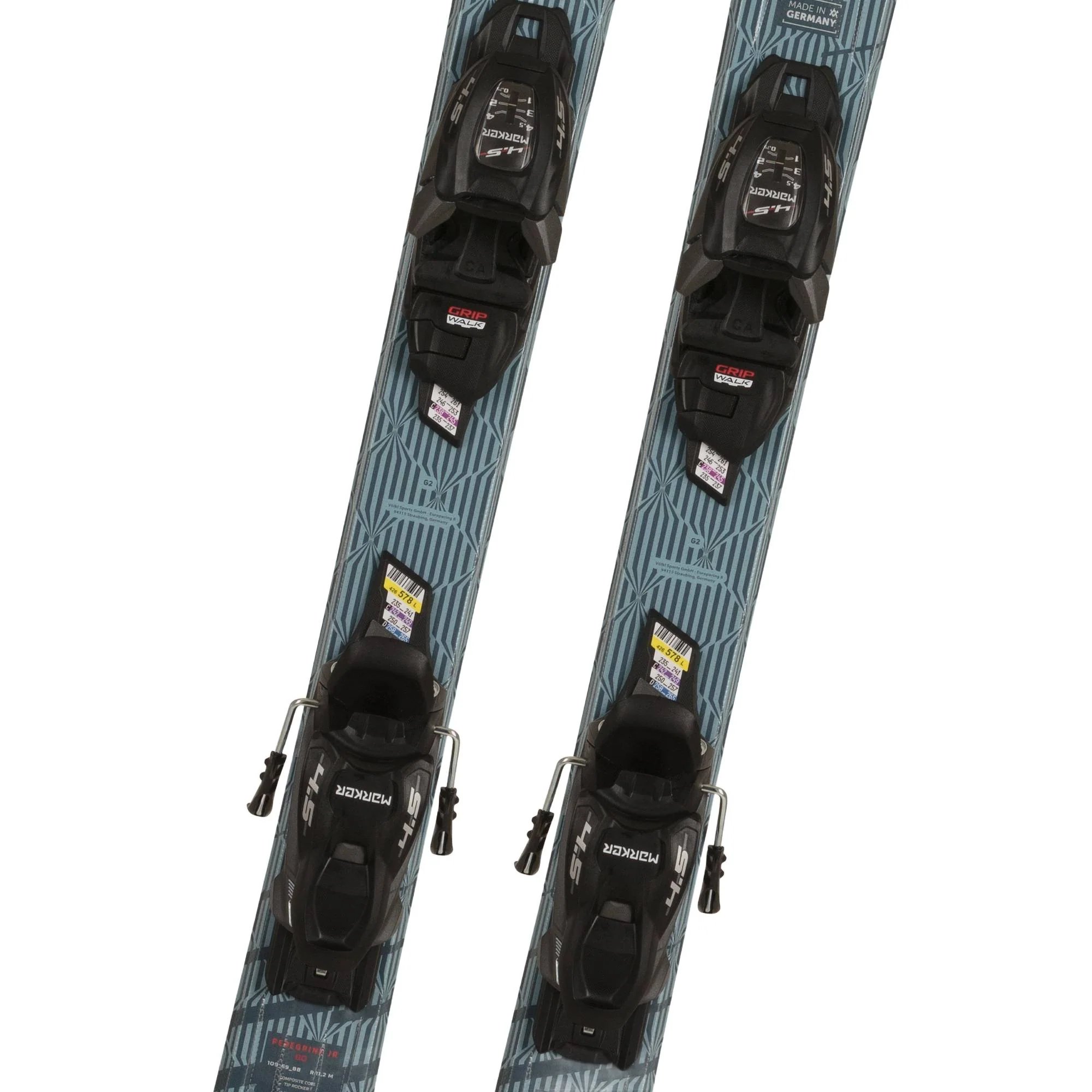 Volkl Peregrine Junior Ski 90 -130 Ski + vMotion 4.5 Binding 2025 - Image 2