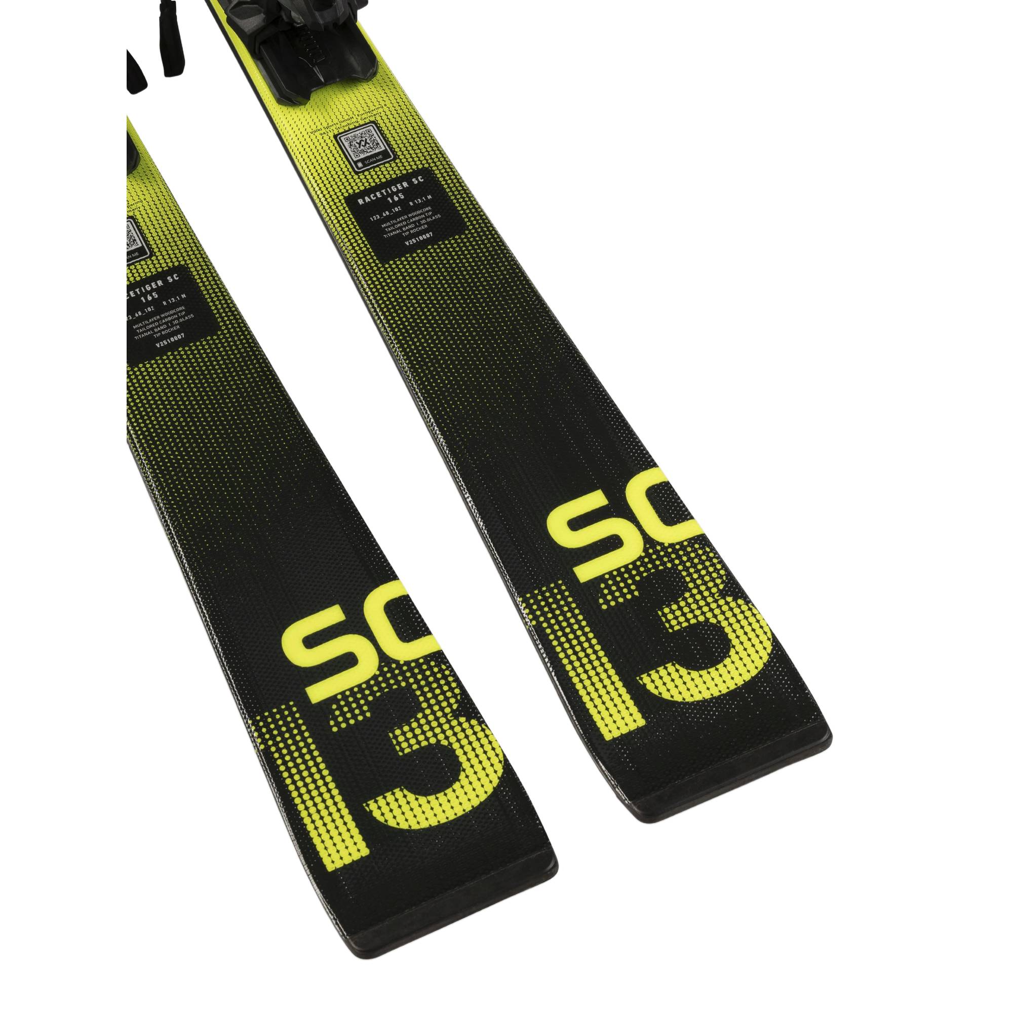 Volkl Racetiger SC Black Ski + VMotion 12 GW Binding 2026 - Image 5