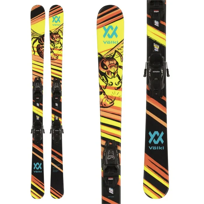 Volkl Revolt Junior 128 - 148 Ski + vMotion 7.0 GW Binding 2024 - Image 4