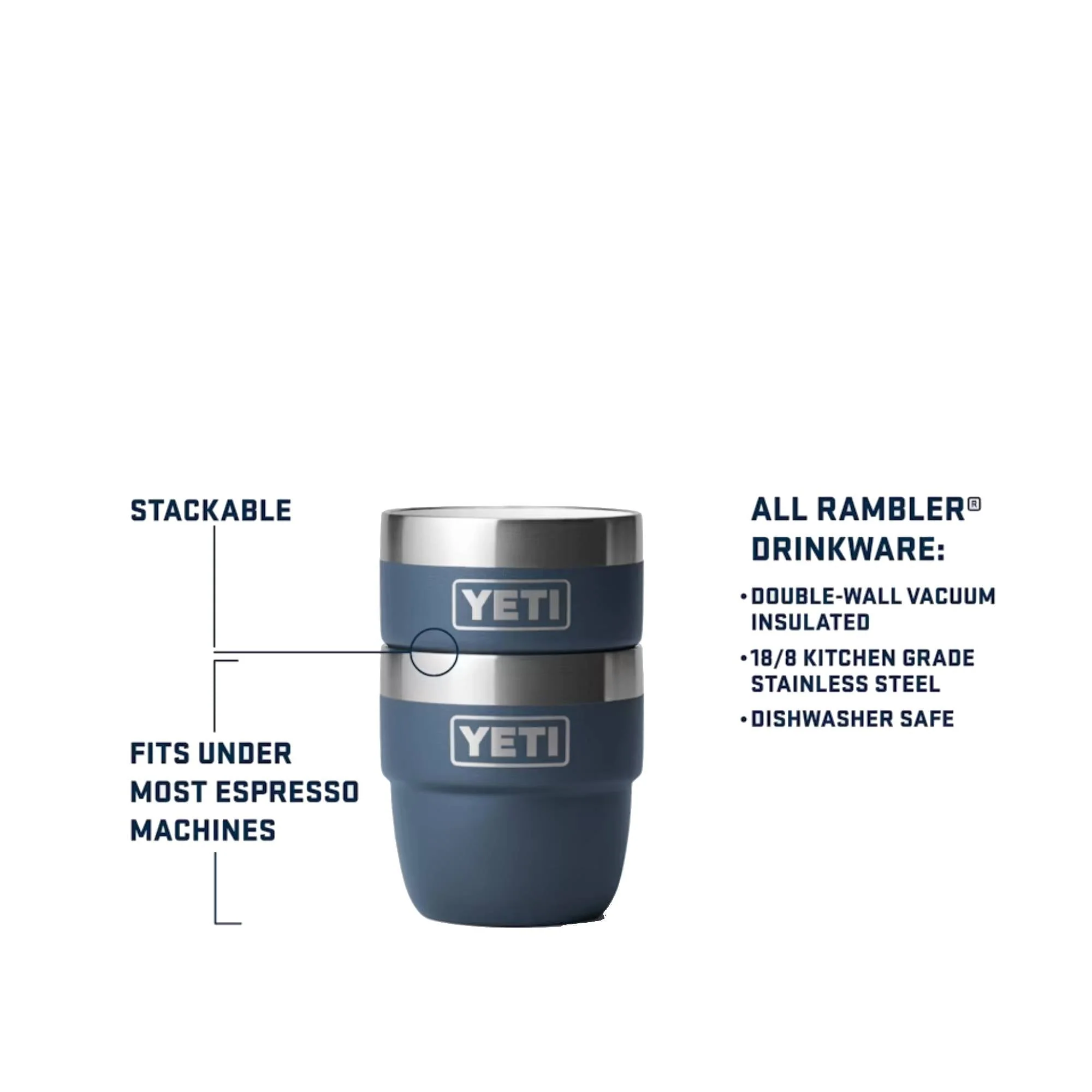 YETI Rambler 4oz Cup 2 Pack - Image 4